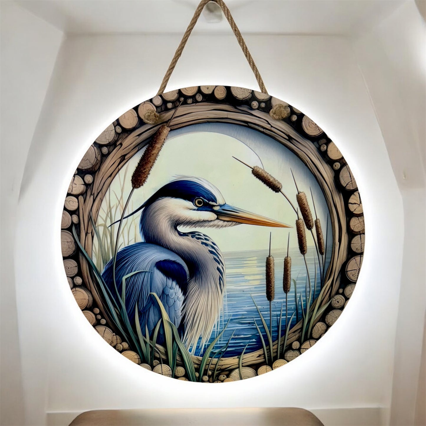 Heron 12 inch Door Hanger/Wall Hanger