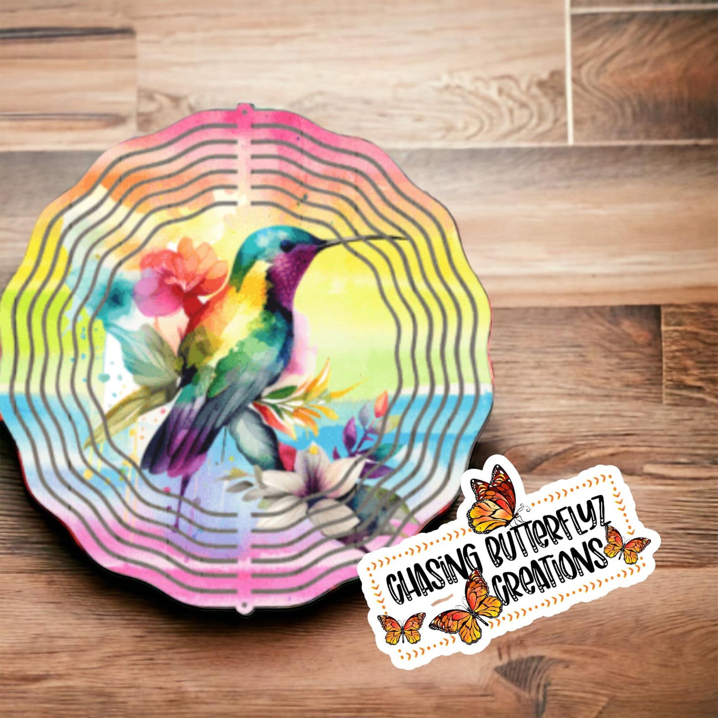 Hummingbird Wind Spinner 10" Wind Spinner