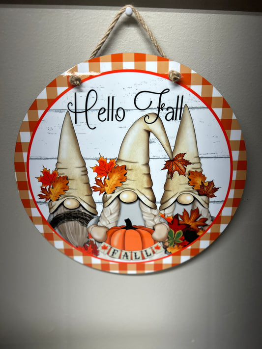 Hello Fall Door/Wall Hanger