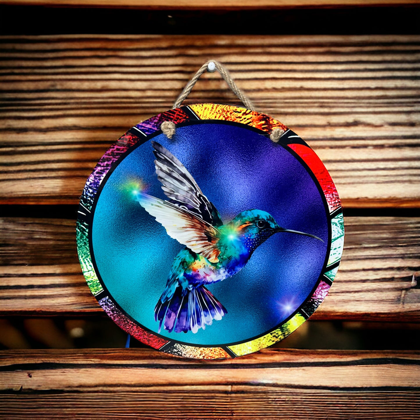 Hummingbird 12 inch Door Hanger/Wall Hanger