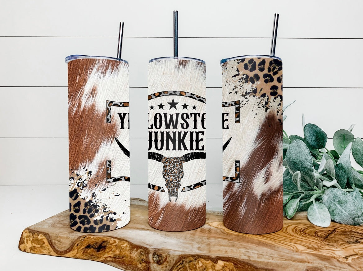 Yellowstone Junkie Cowhide and Leopard